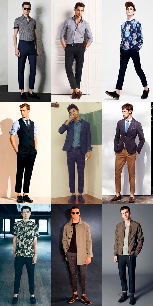 Какая длина должна быть у мужских брюк?