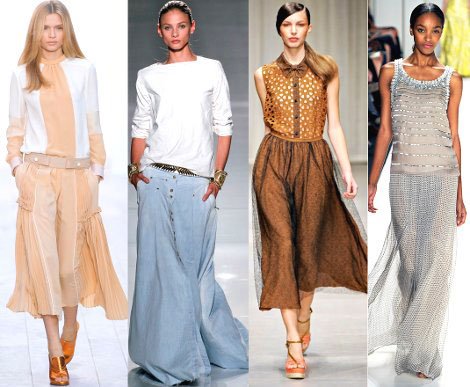 Модные и стильные юбки этого сезона