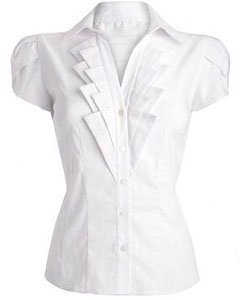 Женская блузка белого цвета