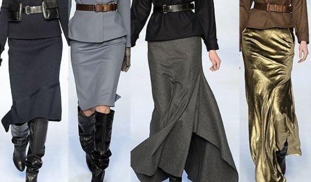 Юбка максимальной длины. Как и с чем носить