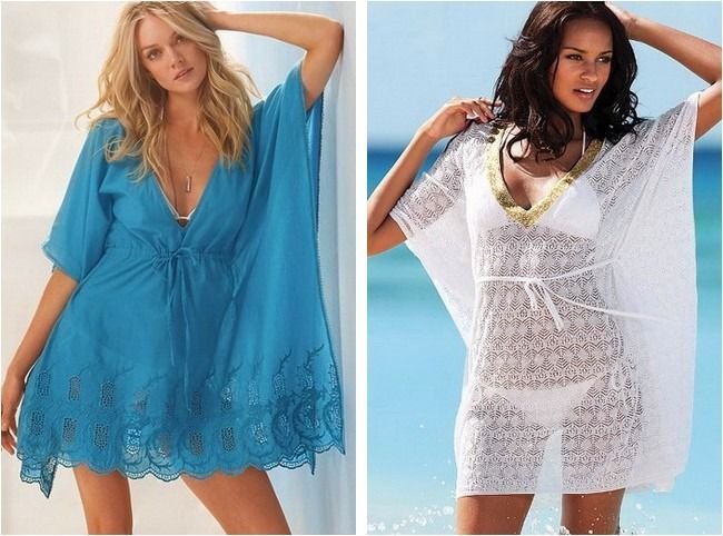 Модные туники для пляжа в нынешнем сезоне