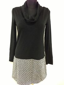 Модные черно-белые платья из магазина секонд хэнд